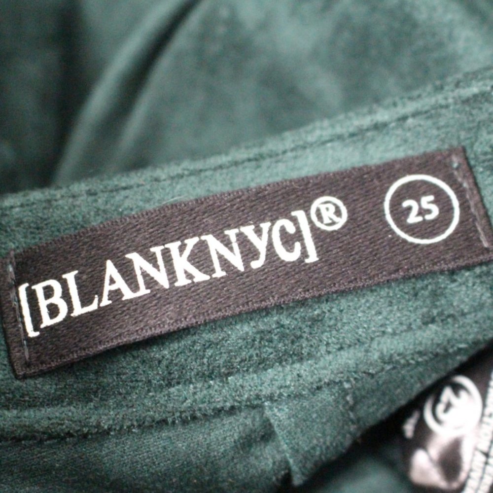 NWT Blank NYC The Seven Seas Faux Suede Ankle Crop Pants Size 25 - Picture 6 of 8